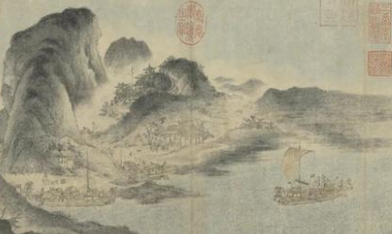 《溪山楼观图》：北宋画家燕文贵所绘，现藏于台北故宫博物院