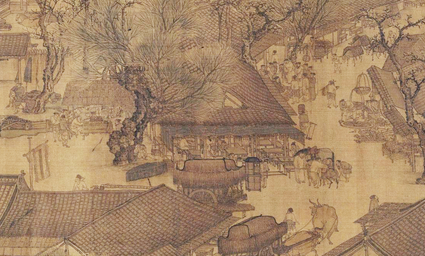 张择端：北宋画家，存世作品有《清明上河图》《金明池争标图》