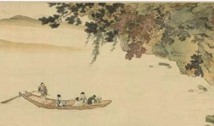 明代画家仇英《赤壁图》简介 现藏于辽宁博物馆和上海博物馆